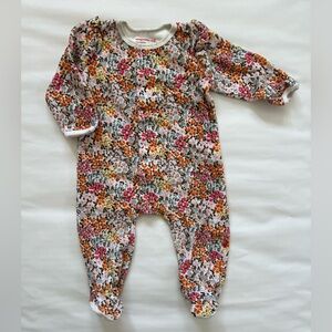 Magnetic Me Floral Footie Onesie